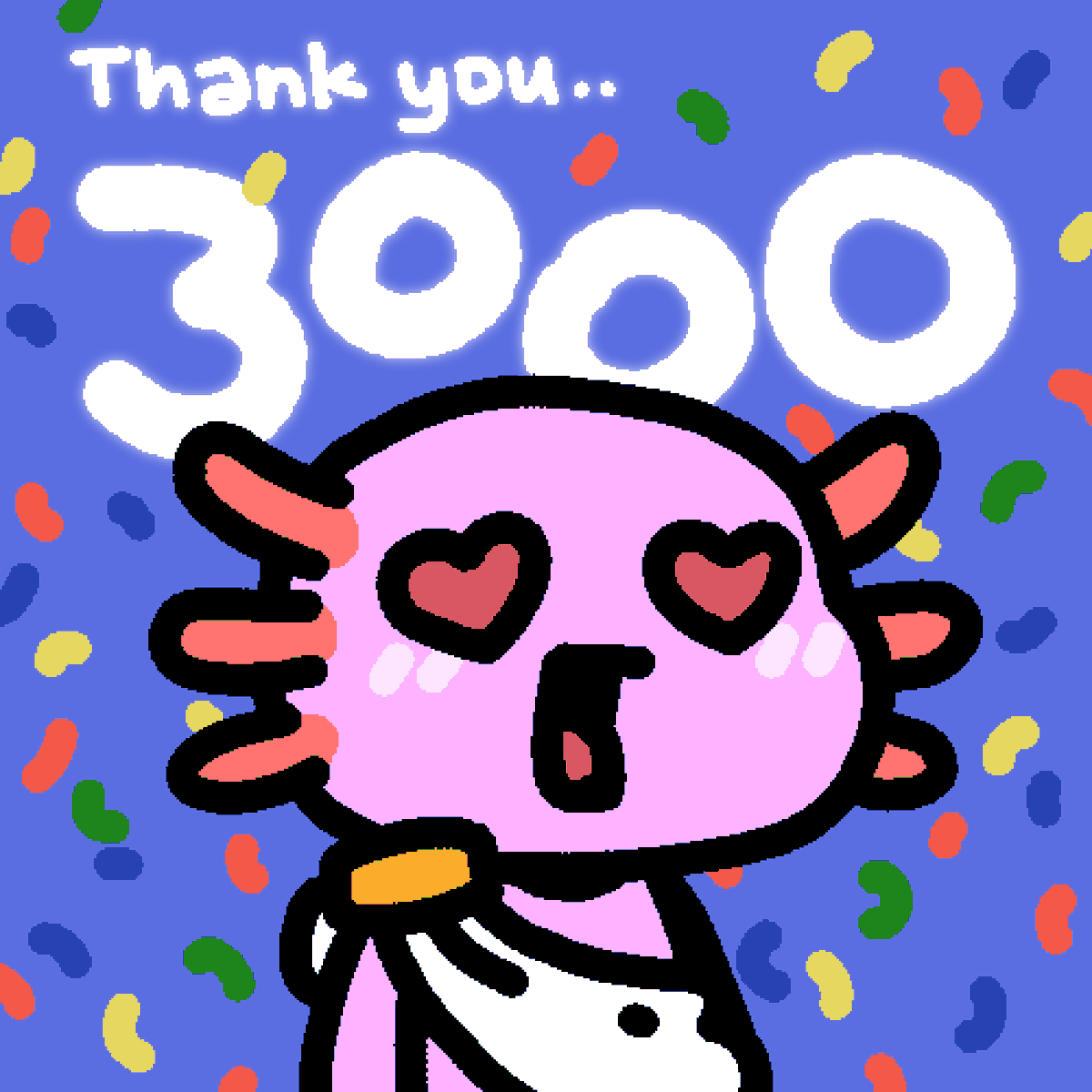 smolaxolotls's tweet photo. Thank you for 3000 followers! 

Thank you for riding with us through this journey! The energy is building, and we’re going full throttle toward mint 👀

To celebrate, we are giving away GTD 30 WL! 

Requirements: 
 - Like this post ❤️
 - Drop your wallet 👇

Winners announced in 48h, good luck, and thank you once again to everyone for the support 🫡🔥