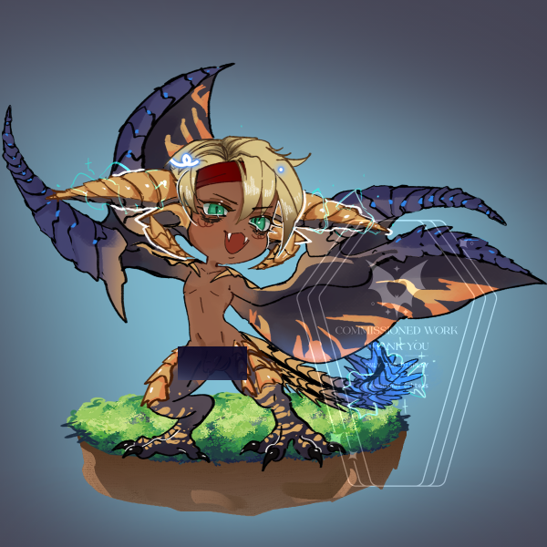 remonsod4's tweet photo. #Chibi Derek Rey Dau hybrid from MonHun done for @dumbcorpseboy !! 

Thank you so much!
₊ °✦ ‧ ‧ ₊ ˚✧ Ი︵𐑼 ✧ ˚ ₊ ‧ ‧ ✦° ₊    #VGenCommission #VGen https://t.co/yubzVXOO9f