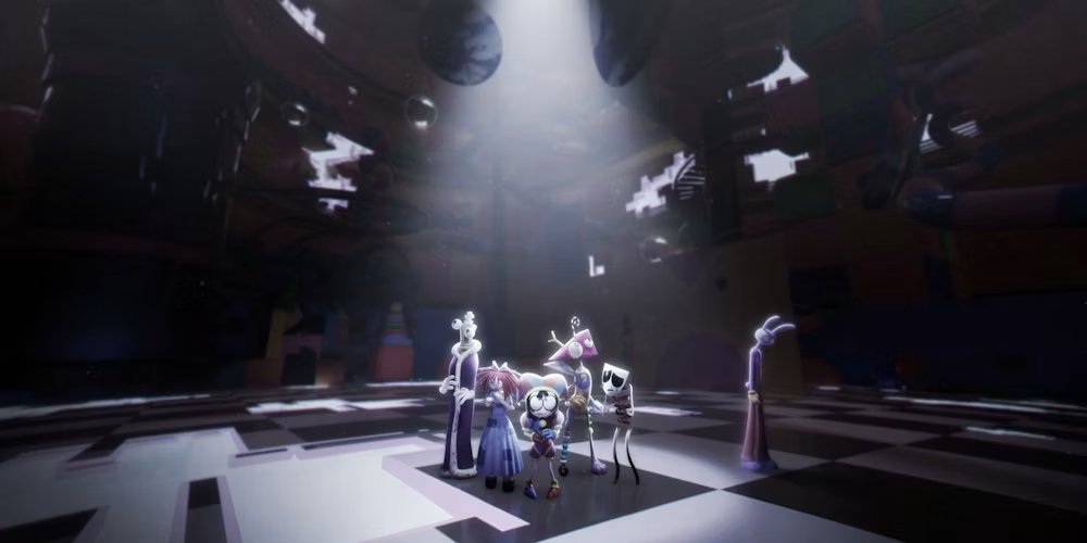 JaggerTheLord's tweet photo. Got back seeing the finale of The Amazing Digital Circus in theater with a friend. I would say it was a solid ending of this show. Some part without spoilers got me. 

My theater was quiet which honestly a good thing.

I would watch the final episode again when it come out. https://t.co/Xfg3qq1Eyr