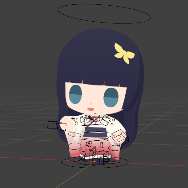 EIGHT256bits's tweet photo. 柄は置いといて袖ボーン追加 https://t.co/B5oUFjuqkI