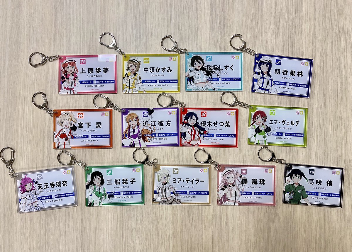 アイドル　グッズ 🌈#虹8th大阪_day2🌈 8th Live! TOKIMEKI Express🚅 🛠グッズ紹介