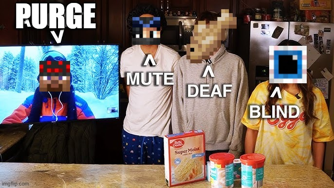 mitsurisgfexe's tweet photo. uu spoiler 

wemmbus squad during the purge https://t.co/E9Voz0PHDP