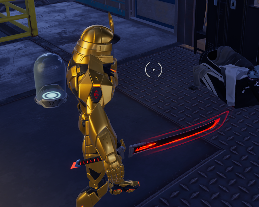 ShackledDreamz's tweet photo. @FortniteStatus Little note. The Sprite Mech is stuck doing this in STW. I left STW and came back and it didn't fix. Just a heads up. https://t.co/g10kOQA8Dy