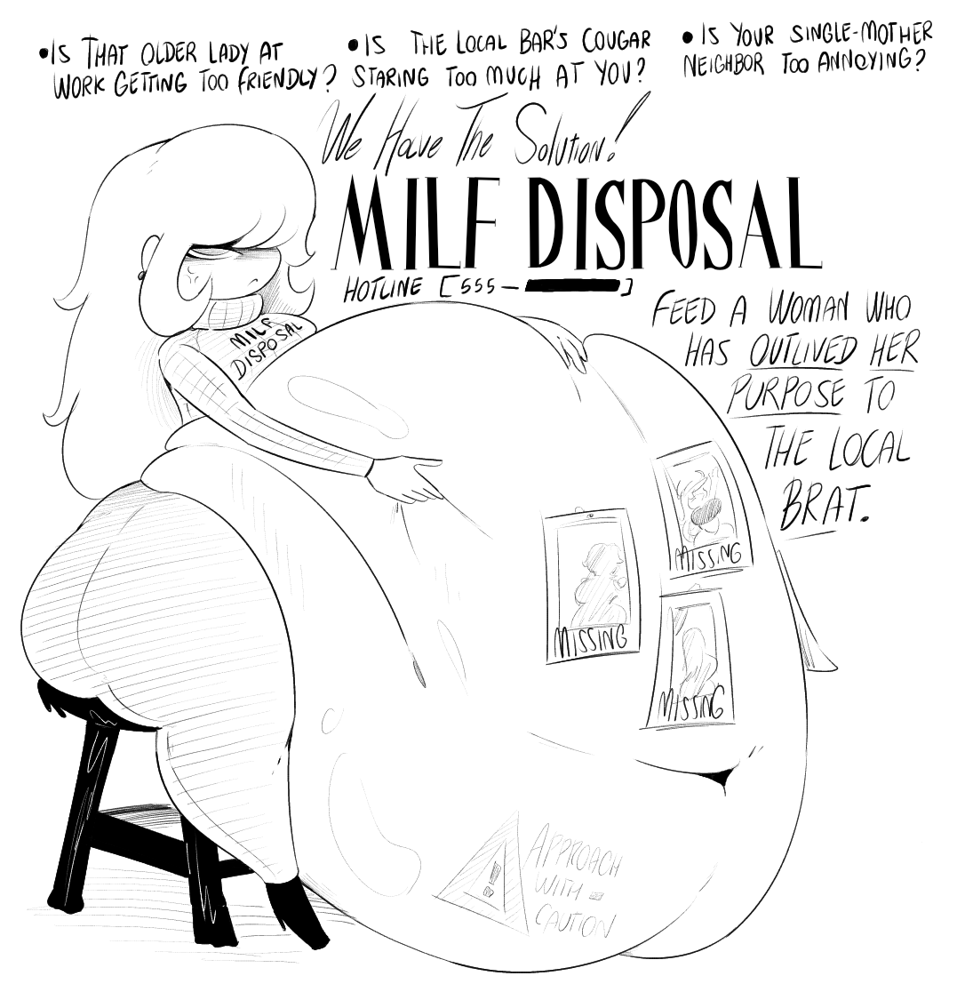 TABMILF's tweet photo. Hey, hey sweeties, it's been a while,

This post comtains vore, so don't look at it it you dont like that

But does anyone know the artist to all or one of these images? https://t.co/GFdUw3dYA2