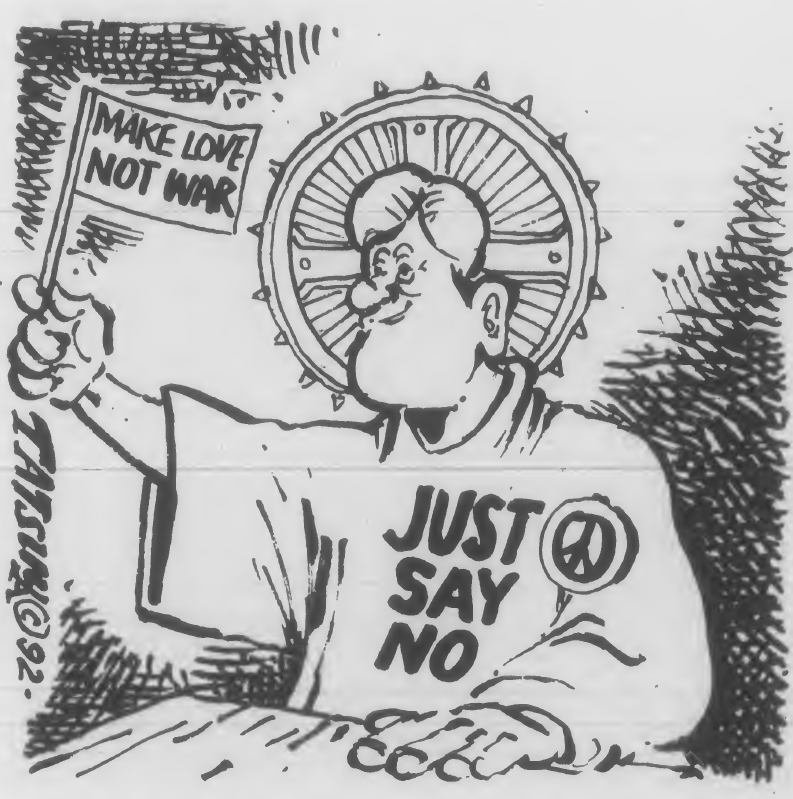 avrilbradley23's tweet photo. Tatsuya Ishida is in his early 50s, so some of his earliest cartoons are from his time at UCLA which include some political cartoons that deal the 1992 election. A nice visual accompaniment to Ganz's When the Clock Broke imo. https://t.co/B6XSBoIiV9