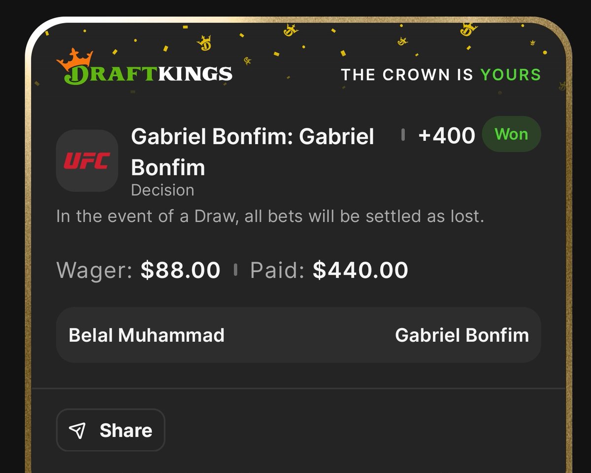 DirtysLocks's tweet photo. BANG!!✅️ $250 -> $1.1k #UFCVegas118 did not disappoint! Follow for more #DirtysLocks 🔒 https://t.co/6ag8FoSs3V