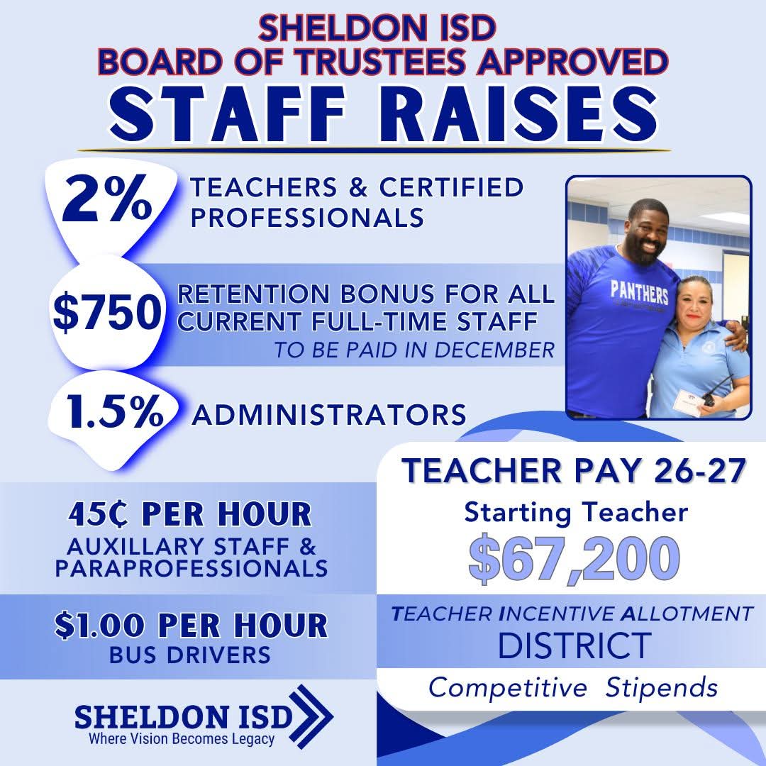 MccallDemetrius's tweet photo. Thank you , @SheldonISD board of trustees for your support! #OneSheldon https://t.co/iC4mejgjNE