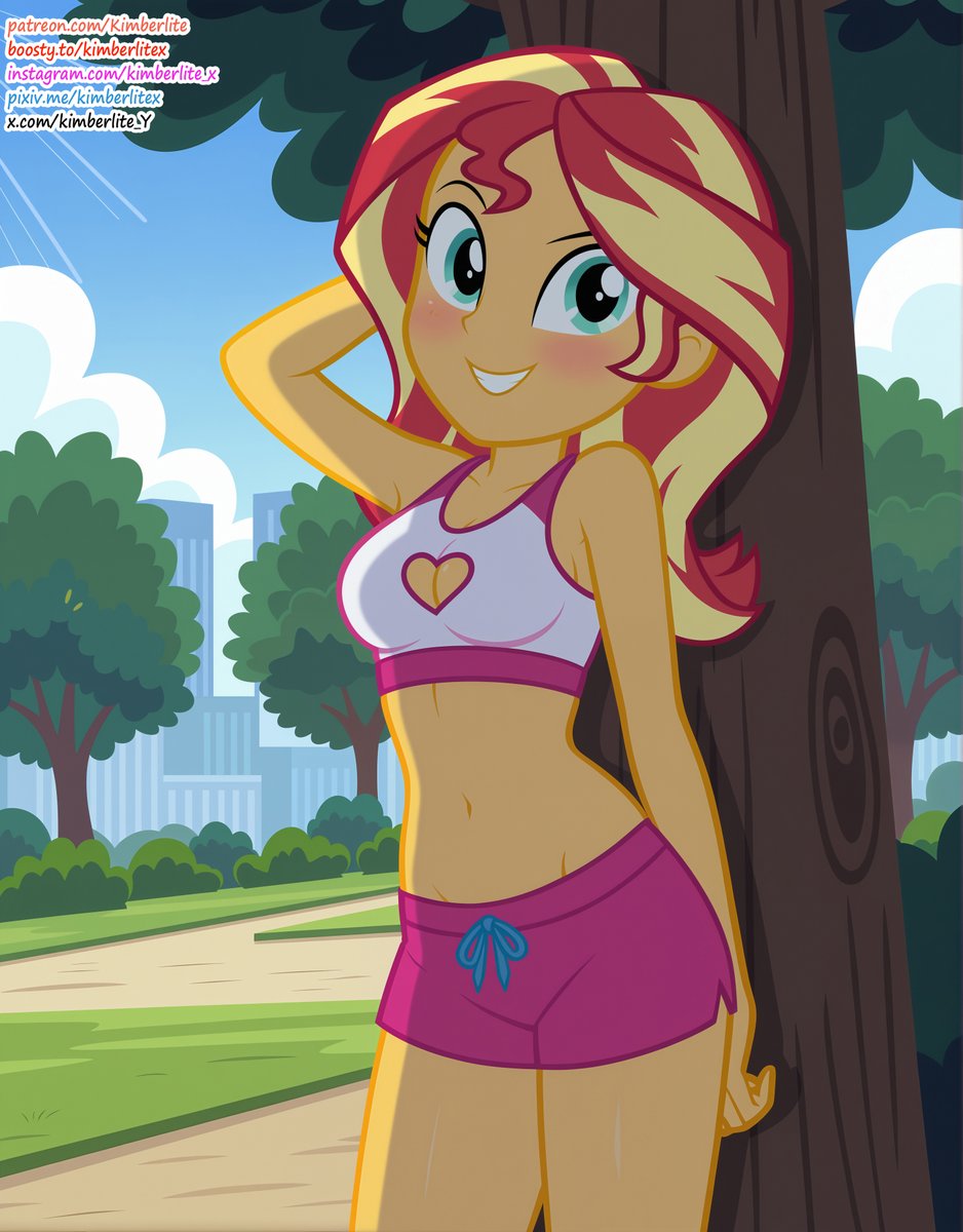 Kimberlite_y's tweet photo. Adorable Sunset Shimmer🧡 https://t.co/yPQjAxWanV