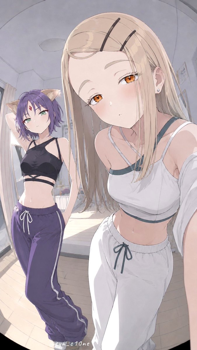 syn_c10ne's tweet photo. 酒寄彩葉× 篠澤広

#超かぐや姫
#Gakumasu https://t.co/gxdX1GPZrw