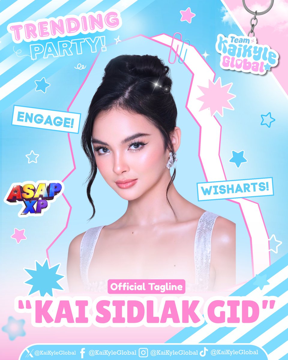 KaiKyleGlobal's tweet photo. Our Inday Kaisha is set to shine at ASAP XP in Victorias Coliseum! Let’s rally behind her by engaging with the tags, sharing the love, and supporting her performance. Let’s make Kaisha feel all the love and support from her Wisharts!

KAI SIDLAK GID https://t.co/2BRkTP2vnV