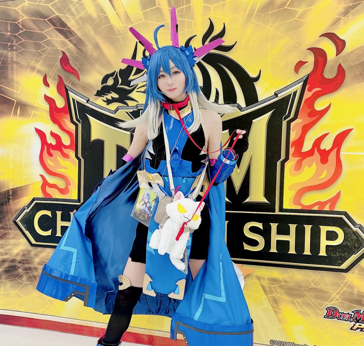 nekomikoalice's tweet photo. 【デュエマシティの日常/Q.E.D.】飼い主募集中ドラゴン🐉
＃デュエプレ ＃コスプレ https://t.co/aWo6Leakm9