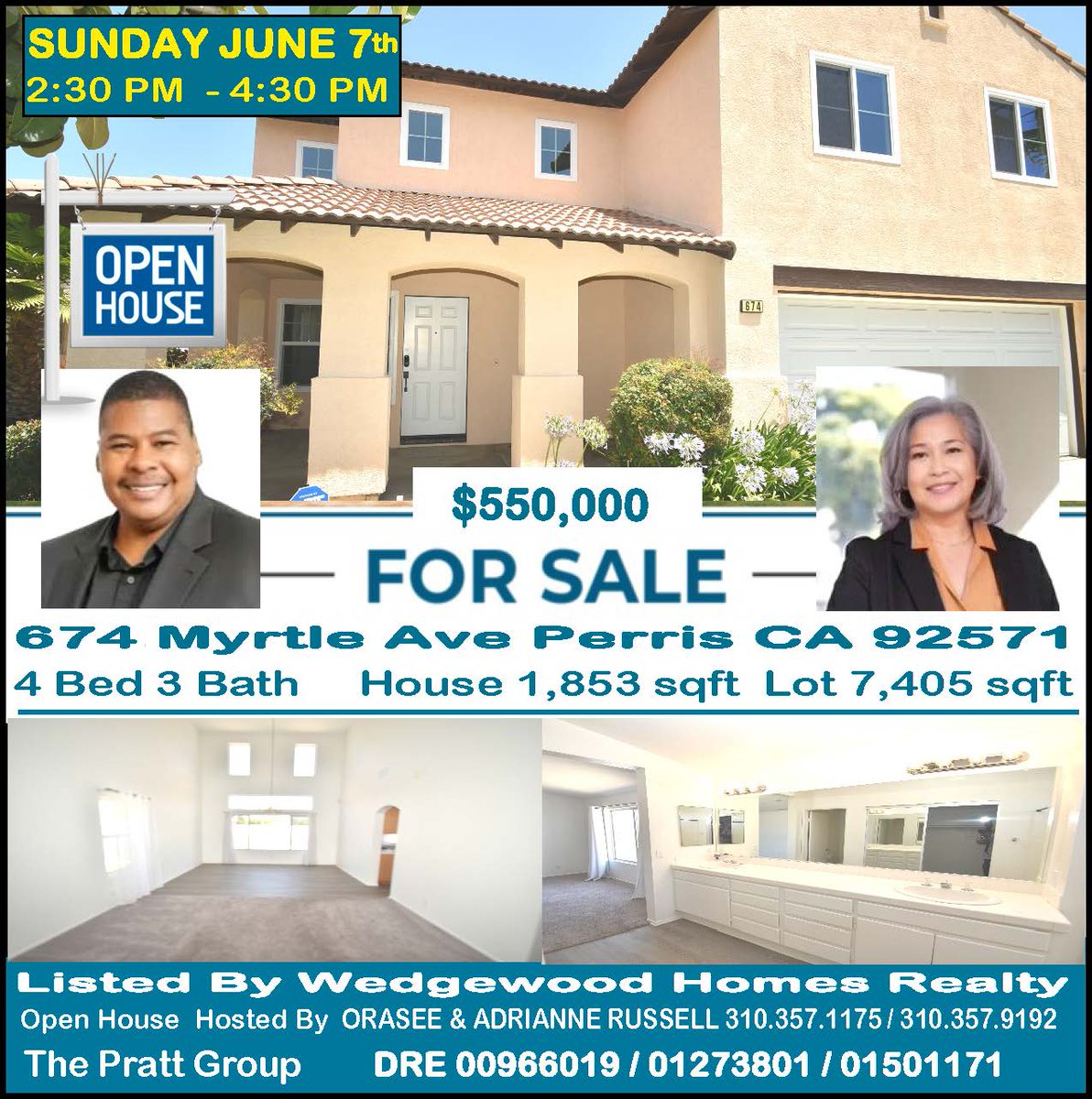 orasee2's tweet photo. Open House 674 Myrtle Ave Perris CA  92571 Sunday June 7th 2:30 pm til 4:30 pm 310-357-1175  https://t.co/AZL3kS7miY 
https://t.co/LhSt5YNPPq
 DRE 01273801 https://t.co/TDs6lmSWNR