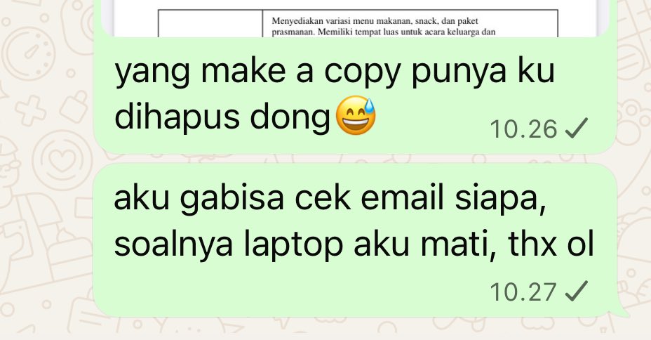 cuitantallaaa's tweet photo. duh padahal dosennya bebasin ngerjainnya mau gimana, adaa aja orang bloon
aslinya aku udh tau orgnya https://t.co/oDXJUhsFBV