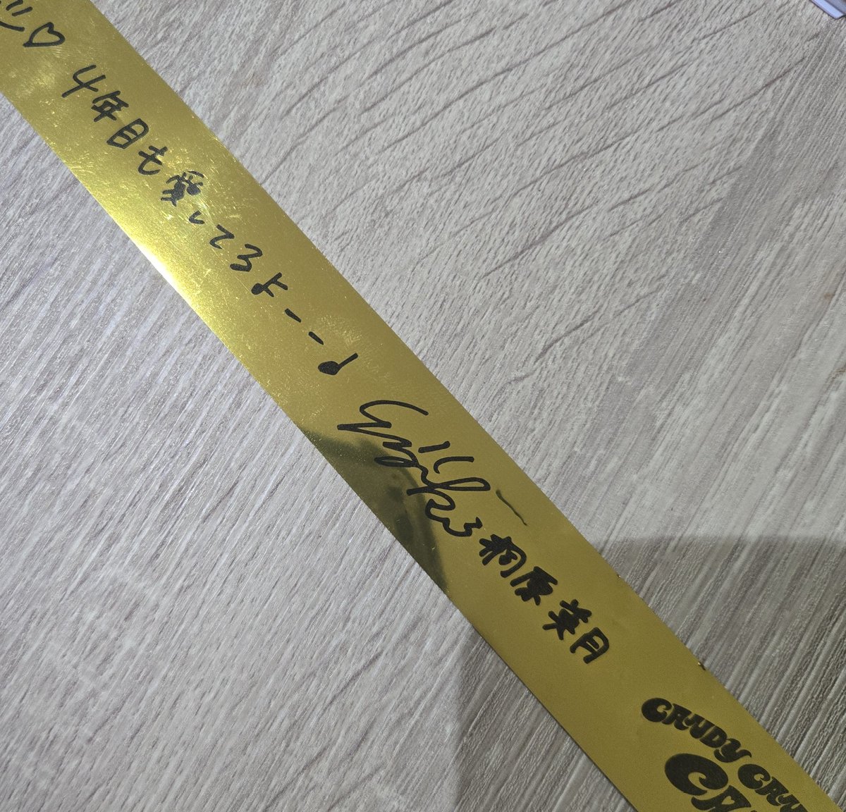 _meill126's tweet photo. #きゃんちゅー交換

《譲》桐原 金テ
《求》小川 (金･銀テ どちらでも)

若干折れ跡着いておりますが、帰宅後フィルムケースに入れて保管しています。
6/14大特典会、7/1原宿てれび 手渡し可能️⭕️

検索からもお声がけ下さい！ https://t.co/taFJet6llA