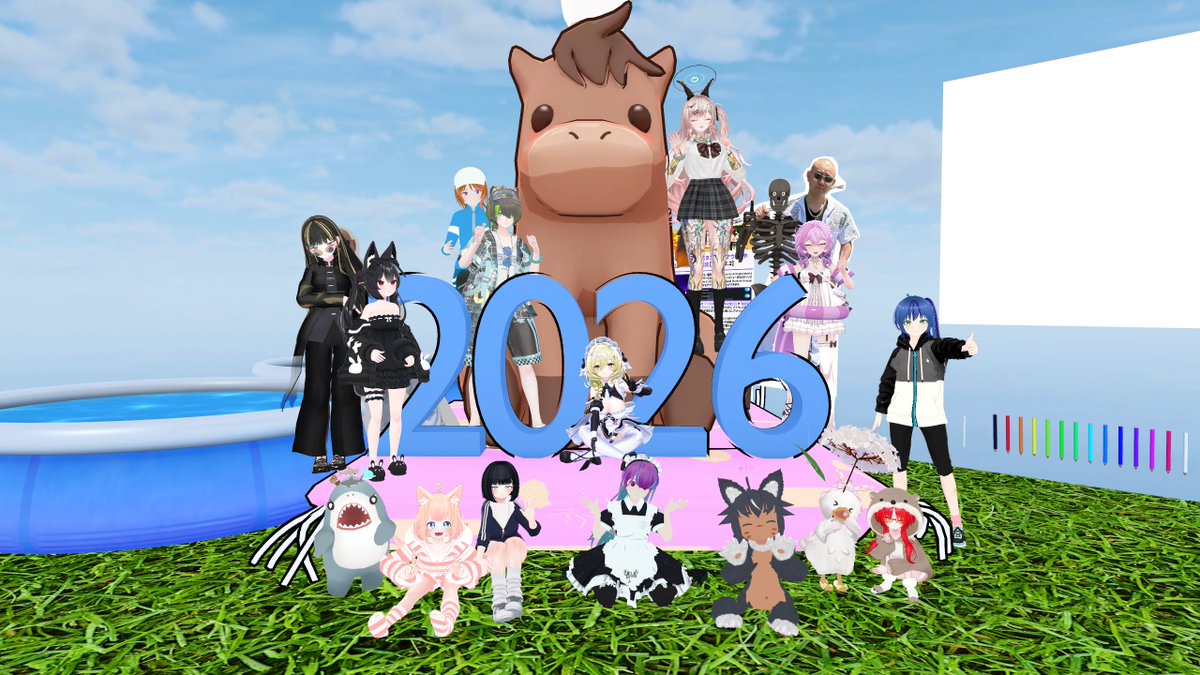 AKAMUNA_T's tweet photo. #VRCラジオ体操
2026年06月07日 01 https://t.co/zLz5SnHOEy