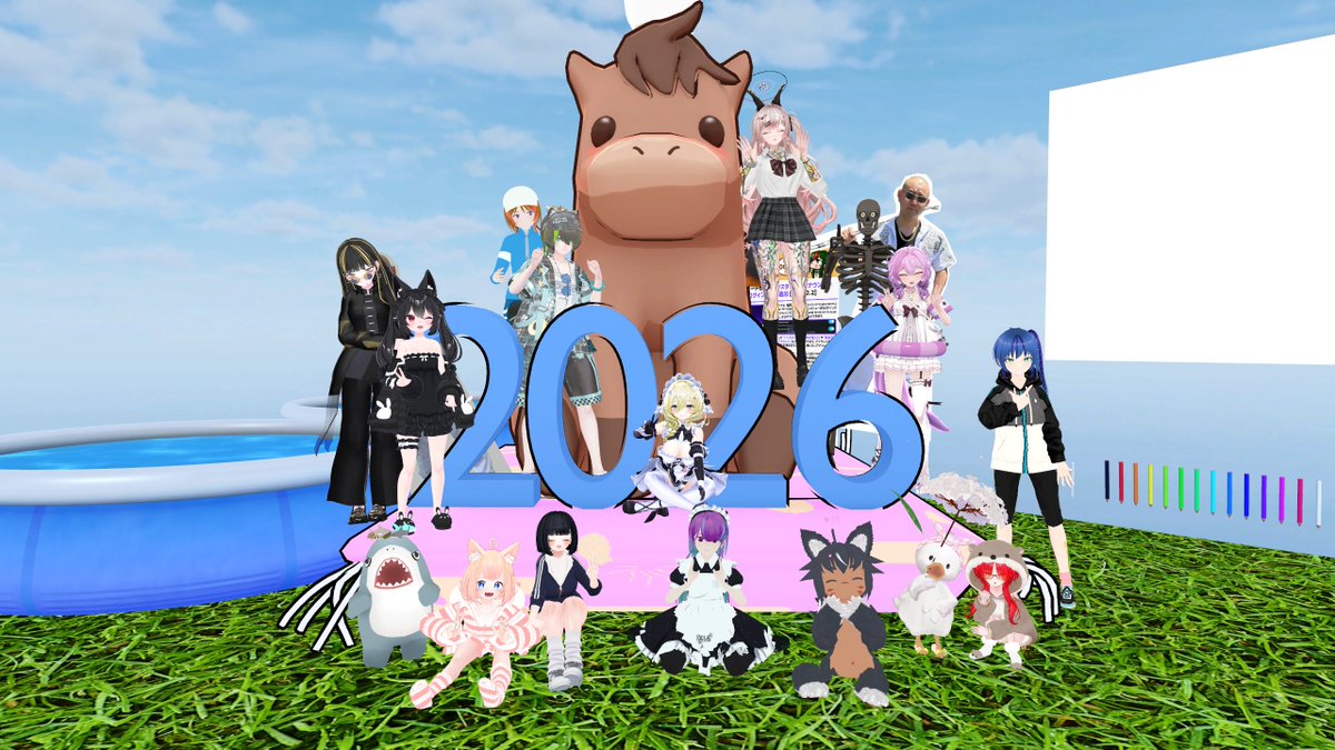 AKAMUNA_T's tweet photo. #VRCラジオ体操
2026年06月07日 01 https://t.co/zLz5SnHOEy