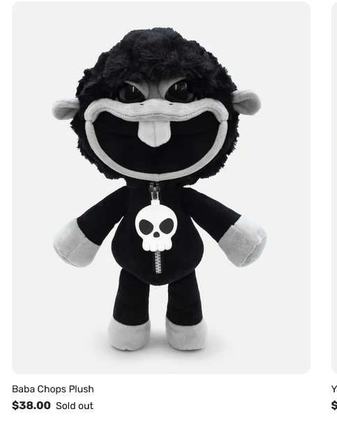 kikiketsu's tweet photo. MOB RESTOCK THE FUCKING BABA PLUSH https://t.co/wh0JQkrPHt