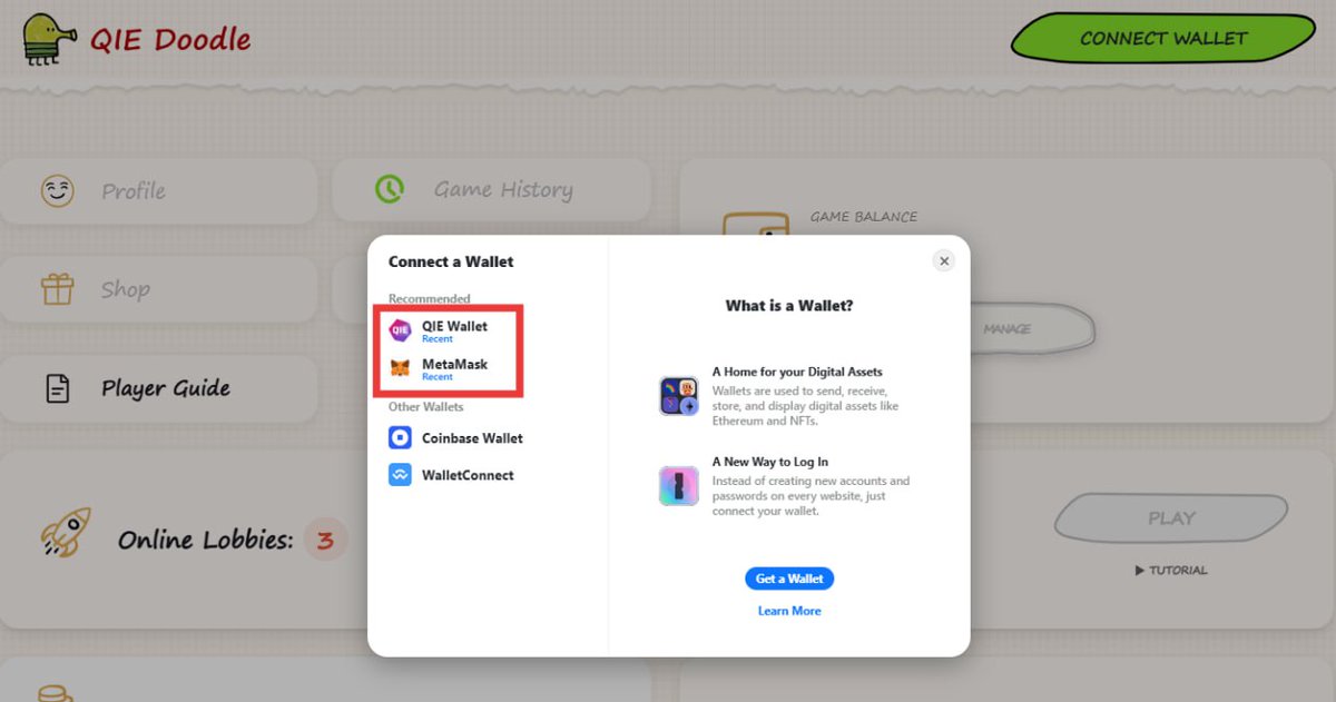 QIEdoodler's tweet photo. Jump into QIE Doodle with the wallet of your choice.

QIE Wallet ✅
MetaMask ✅

Connect, play, compete, and earn rewards on QIE Blockchain.

Get QIE Wallet:

Mobile: https://t.co/bp5Bd5Fzvz

Extension: https://t.co/rzWpVk7O30

iOS: https://t.co/aM5Q66RqZ6 https://t.co/2UjRTqmVgm