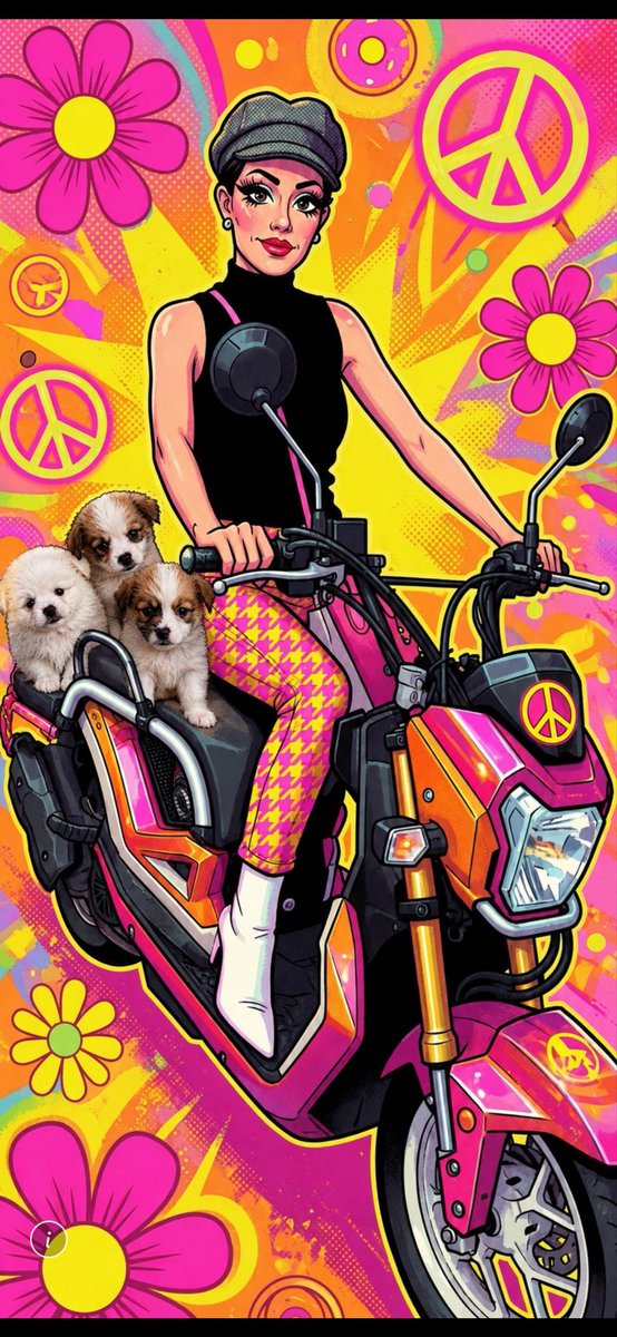 stevebitc's tweet photo. @CleansedTweets Love it , my wife loves the 60’s also , I made this picture of her yesterday 😊 https://t.co/tozulO3RkX