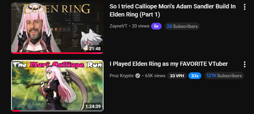 Zayne_VTuberDH's tweet photo. tfw you had a run idea, but someone beat you to the punch 3 weeks ago, good shit tho! @iProzKryptix 
Idk if i should ever continue cuz it wont be as good LOL https://t.co/QTx90fSITG