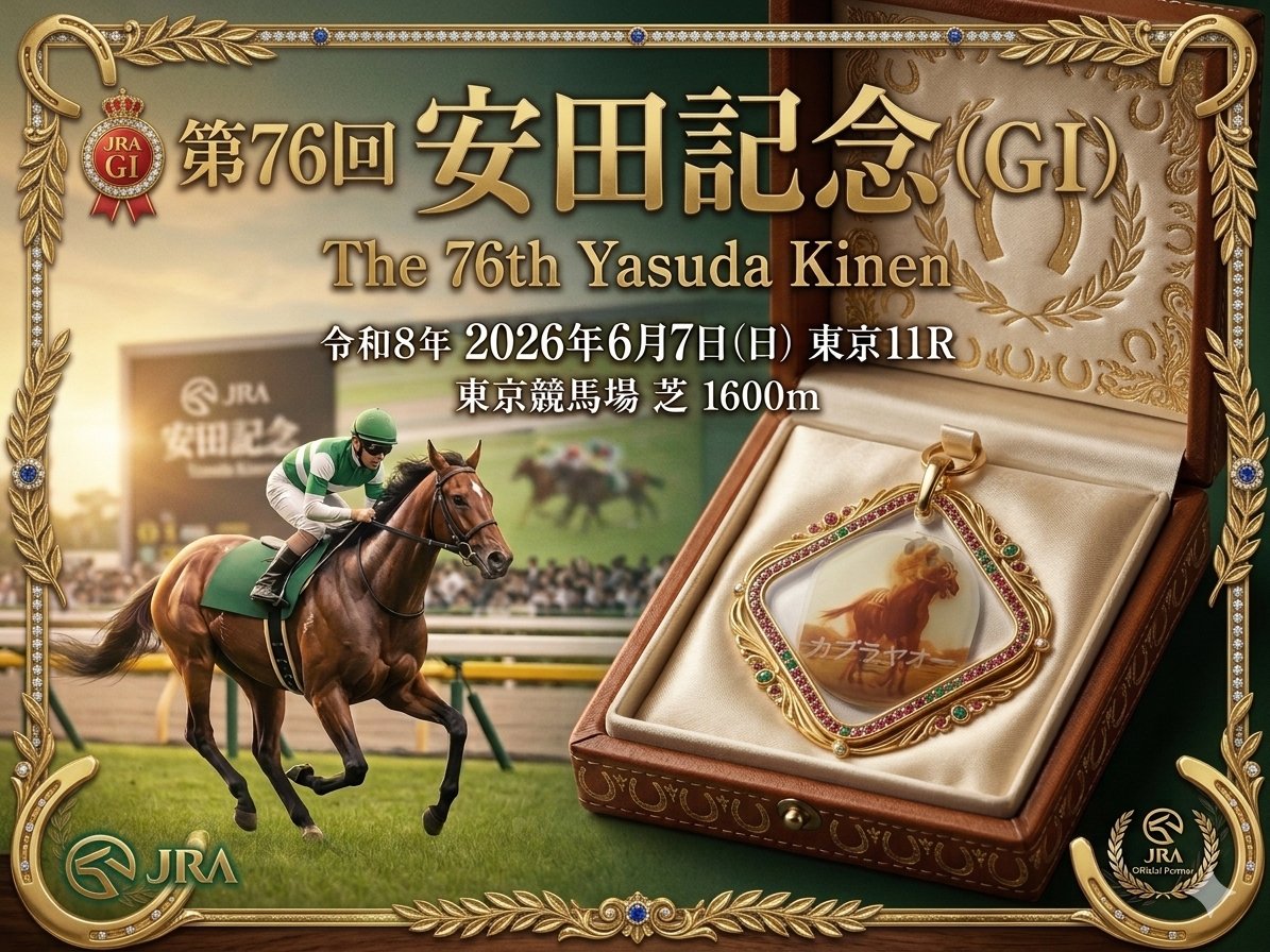 皇紀2686年 #令和8年 #JRA #単勝万馬券 #第76回安田記念 #ワールズ