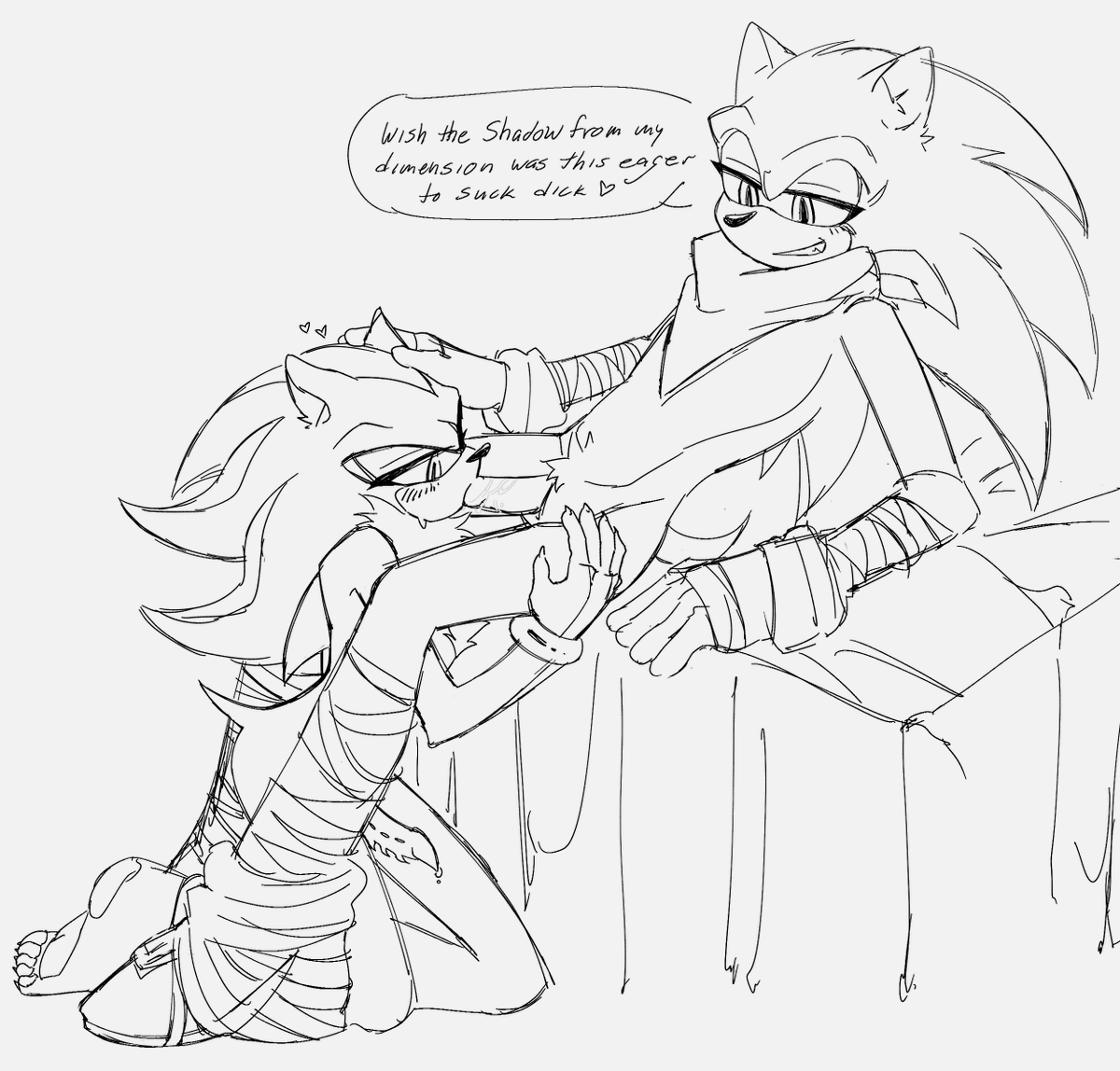 st4r404's tweet photo. more doodles #sonadow #sonadownsfw https://t.co/gJhFN0h4ix