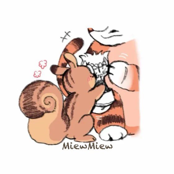 Taemimi77's tweet photo. (Old art) “Give me a hand pls~” 🐿️￼🐯 #doran #oner #t1 https://t.co/zwXYovjUs5