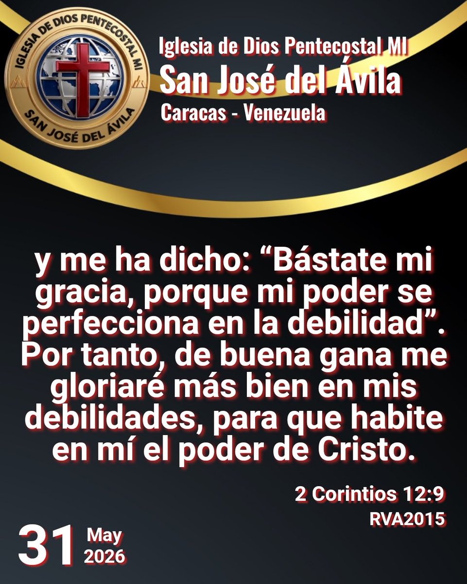 bymarlonjose's tweet photo. 2 Corintios 12:9 RVA2015
#DiosTodopoderoso #DiosEsNuestraRoca #DiosEsNuestroSustento #DiosEsBueno #DiosEsAmor #DiosEsFiel #CristoVive #CristoAutorYConsumadorDeLaFe #IDPMI #IDPVenezuela #IDPSanJoseDelAvila #YouVersion #byMarlonJose
Imagen descargada en @Pexels https://t.co/Ff8pRMpgKk