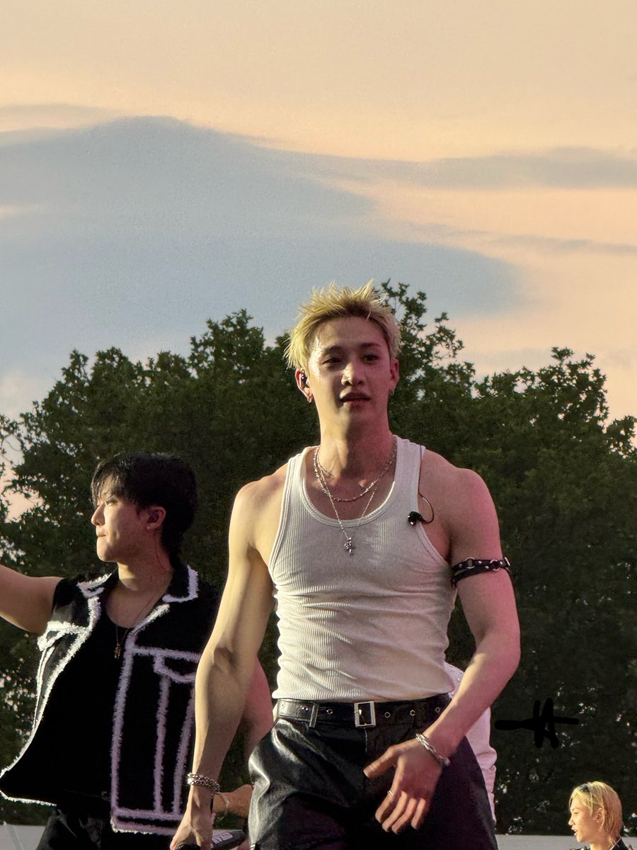 changxbiddies's tweet photo. Bang Chan one of the most beautiful men to walk this earth 🫠

#GovBall #StrayKids #BangChan https://t.co/myFhMu4Jjp
