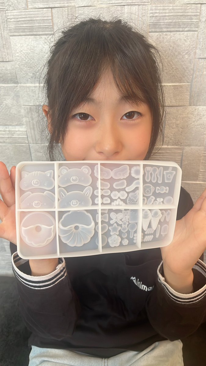 わぁぁぁ(*ฅ́˘ฅ̀*)♡ プレゼントが届きましたぁ⟡.·*. レジンの型