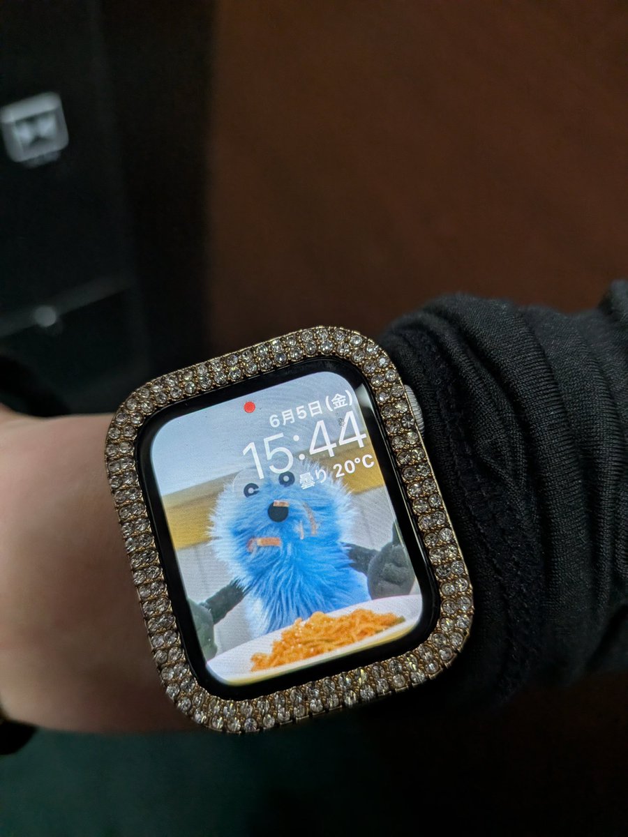 harutanimiu's tweet photo. Apple Watchの背景をパペットスンスンにしたらいつも以上にご機嫌に過ごせる😍
#パペットスンスン
#puppetsunsun https://t.co/W2Pndv28qx