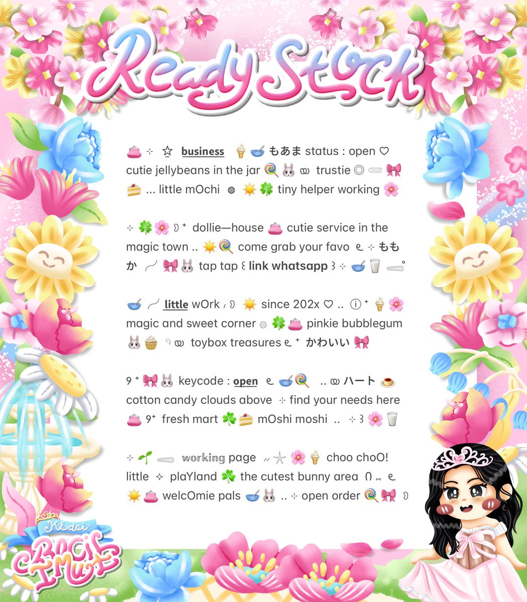 ofKathie's tweet photo. ⠀
⠲˚⸝⸝ 🌸  ꒱  help retweet?  tysm!  ミ ♡

𓂋 🐰🍦 . .  hai sobat imut  ʾʿ 🎀 𓄳 kath ada ready stock bio wording  🥣☘️  bisa kamu jemput dengan harga ☀️  ୨ IDR. 3.500 ୧  ketuk ALT ⊹ 𓐍 for more info ◎ ៶៸ 👛🍨  𓇼 ֯  

ɞ 🥛!  ☆  #bealanja ⑅ ᘏ
⠀ https://t.co/B3bFnLodPz
