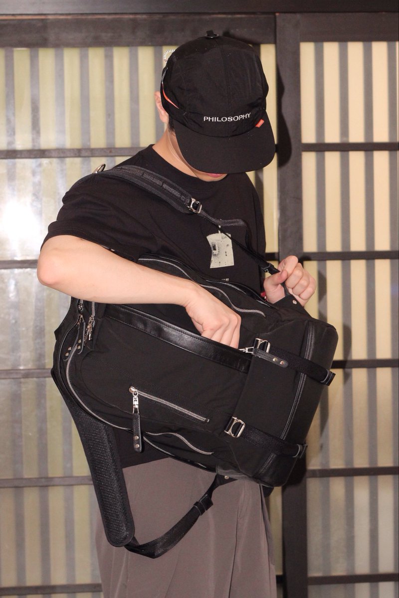 mspc_kyoto's tweet photo. -2026SS NEW ARRIVAL-
【Ripe】

◼︎ DAYPACK
No : 03701
Color : BLACK
Size : W200 H470 D120 mm 

#masterpiece 
#マスターピース
#京都河原町 https://t.co/UJHr3ABbOa