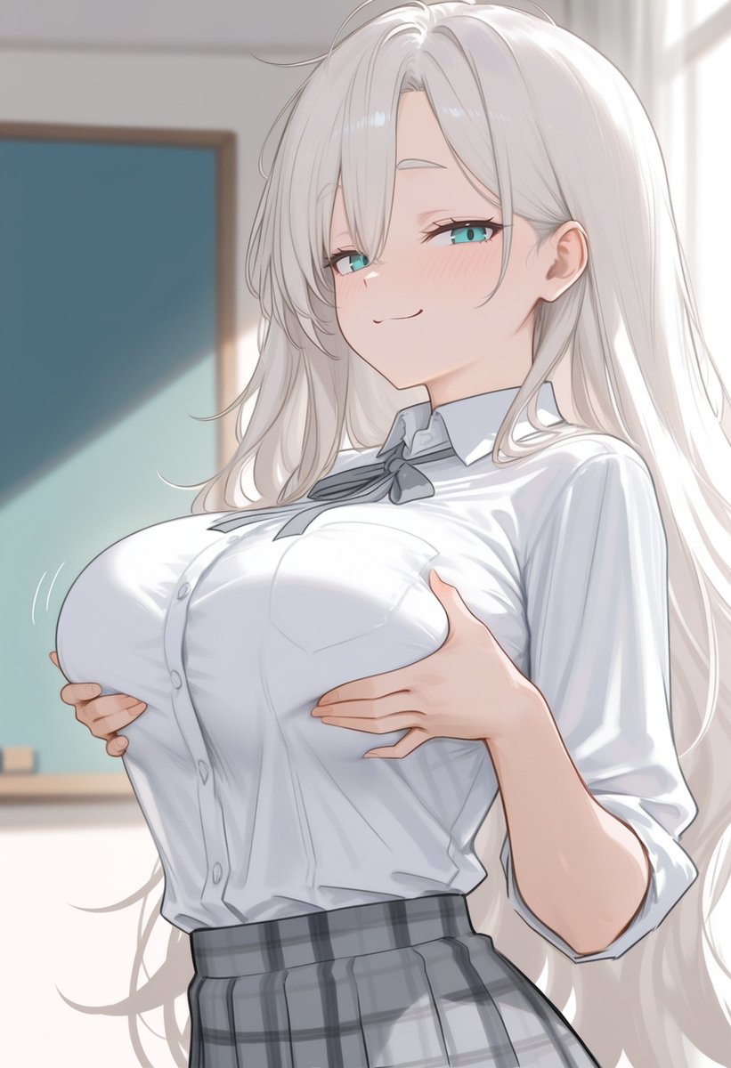 pobukichi's tweet photo. おまけ：誘惑してくるふわふわ先輩 https://t.co/cWYJjaNdL0