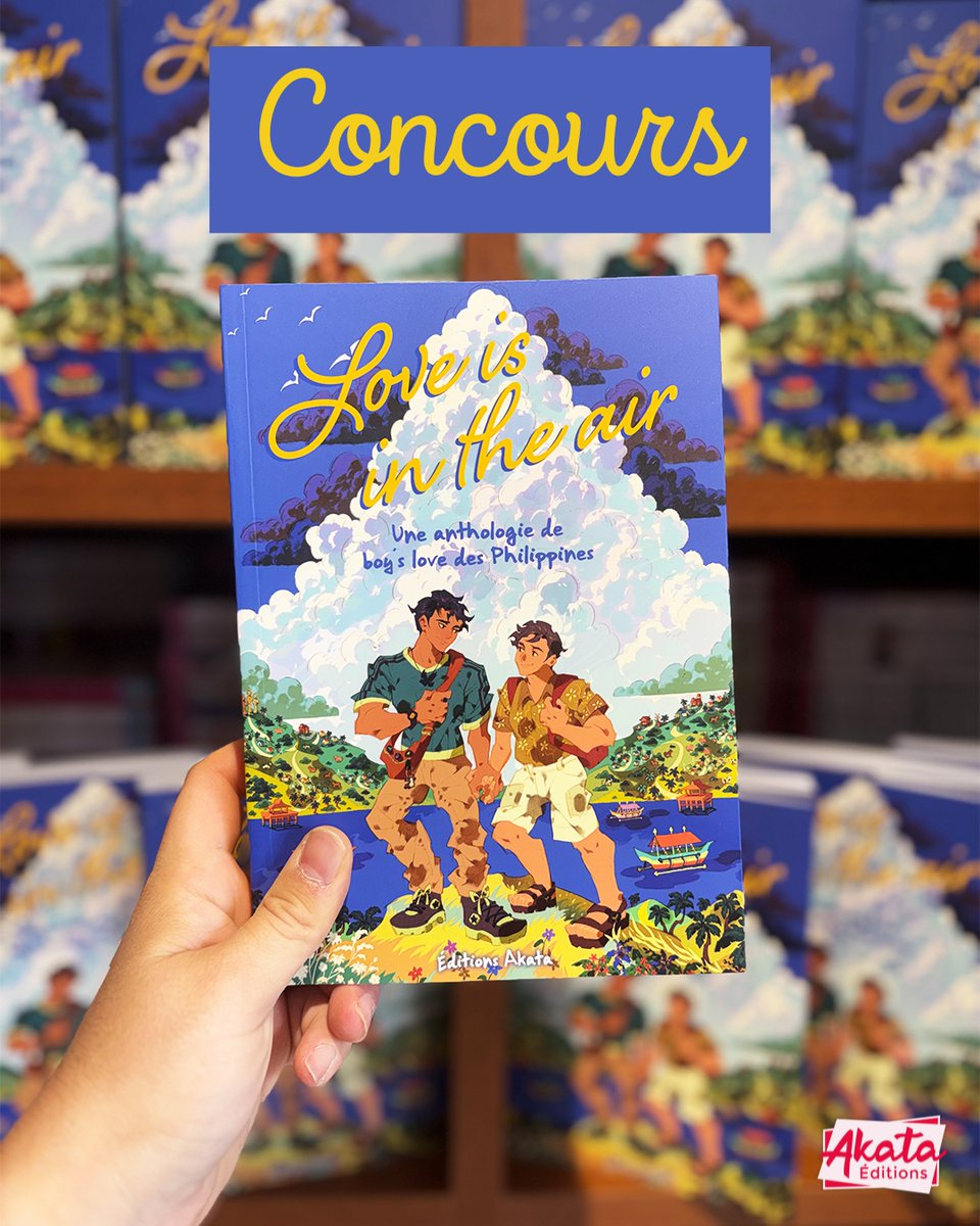 AKATAmanga's tweet photo. 🏳️‍🌈 CONCOURS 🏳️‍🌈
Tentez de remporter un des 3 exemplaires de "Love is in the air" mis en jeu ! Rien de plus simple 👇

➡️ Suivre @akatamanga
➡️ Liker la publication
➡️ Retweeter

Validez votre participation en laissant un commentaire !

Tirage au sort le 15/06
Bonne chance 🤞 https://t.co/O9e3GTDTcf