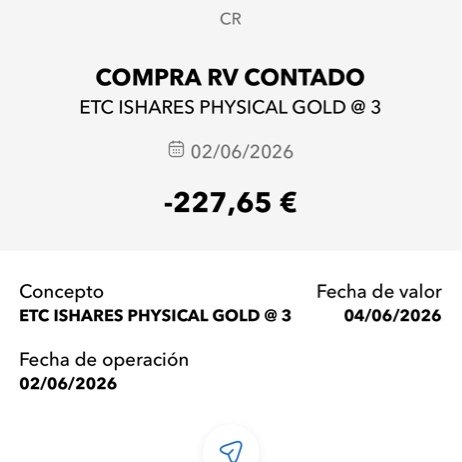 BitCapitan's tweet photo. MIENTRAS OTROS BUSCAN EL MOMENTO PERFECTO PARA INVERTIR, YO ME LIMITO A COMPRAR TODOS LOS MESES ⏳🚀

Muchos se quedan paralizados intentando adivinar qué hará la bolsa hoy o mañana. La realidad es que nadie tiene una bola de cristal 🔮. Por eso mi estrategia es tan aburrida como efectiva: el DCA (Dollar Cost Averaging) 🗓️.

Invierto una cantidad fija mensual, sin importar si el mercado está en euforia o en crisis ⛈️☀️

Mis compras de este mes ya están ejecutadas:

🇺🇸 300€ al S&P 500: El motor de la cartera 🏎️. Es, literalmente, comprar un trozo de las 500 empresas más potentes de Estados Unidos. Es la vía más sencilla para aprovechar el crecimiento económico a largo plazo y dejar que el interés compuesto haga su magia 🪄📈.

🥇 227,65€ en Oro físico: El blindaje 🛡️. Un activo refugio histórico. Si la renta variable sufre o la inflación ahoga, el oro aporta esa estabilidad vital para poder dormir a pierna suelta 😴.

Construir patrimonio es un maratón, no un sprint 🏃‍♂️💨.

Si te animas a dar el primer paso, te dejo mi enlace a MyInvestor 🏦. Al registrarte y cumplir las condiciones, te llevas 25€ de bienvenida para empezar con un buen empujón 👇🎁
https://t.co/m4jPu3w8Th