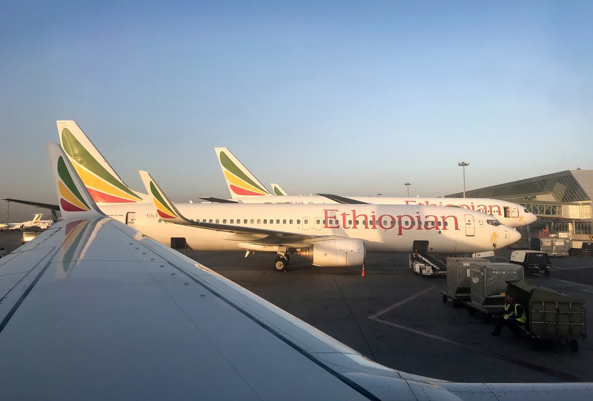 cgtnafrica's tweet photo. Ethiopian Airlines expects to decide within three months on an order for 25 regional jets to expand its domestic network, CEO Mesfin Tasew Bekele said on Saturday. Africa's largest carrier is considering the Airbus A220, Embraer E2 and Boeing 737 MAX 7, which is expected to receive US certification this year. (📷: CFP)