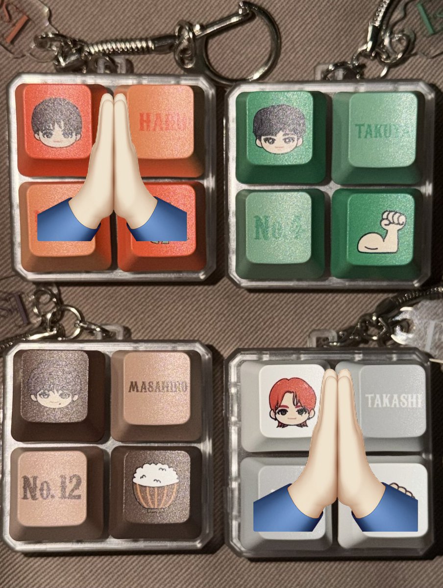 Riko65713273's tweet photo. 交換
超特急 ESCORT
クリッカー キーホルダー

【譲】タクヤ、マサヒロ

【求】画像💖  シューヤⅹ2

手渡し▷▶︎横アリ:6/10、Kアリ8/8）

ぜひお気軽にお声掛けください🙇🏻‍♀️՞❕ https://t.co/EjoLxQIXcw