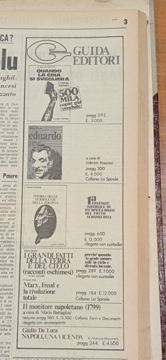 dieguida's tweet photo. Pubblicità sul quotidiano @mattinodinapoli , 1976 https://t.co/KMtBSUjhjf