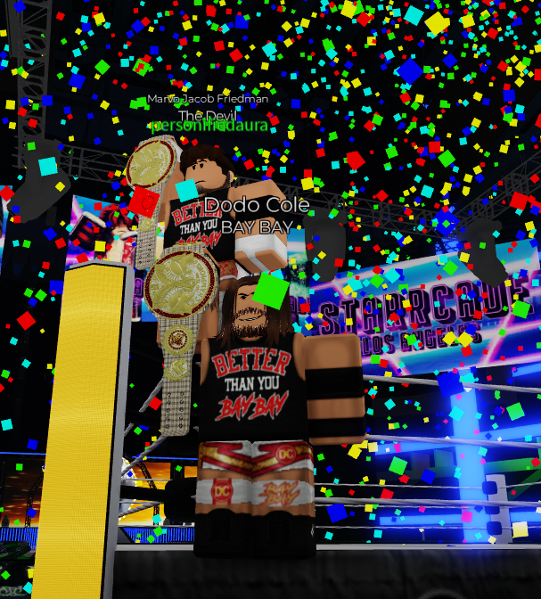 MJF_RBLX's tweet photo. Being a part of both Starrcades☑️
Main Evented Starrcade ☑️
Retire From GRAND!☑️

What a ride it has been.. 👊🏽

@_Grand_RW_ https://t.co/wxghTcIXd6