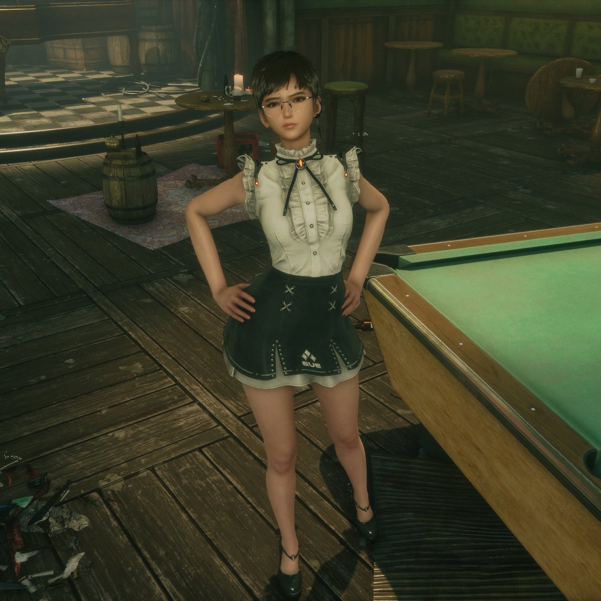 Arc_5O9's tweet photo. Remember when you could give Eve a pixie cut in the first game? You'd remember if you actually played it, but you didn't because you're a retarded, grifting Mexican who beats his wife https://t.co/rWJV0s7Mle