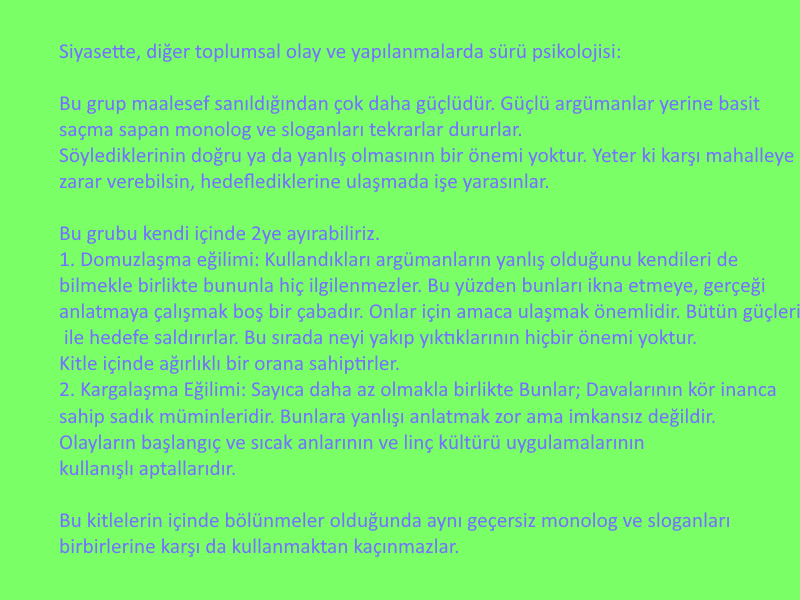 BanfdFerhat's tweet photo. Siyasette, diğer toplumsal olay ve yapılanmalarda sürü psikolojisi için ana başlıklar itibarı ile birşeyler yazmaya çalıştım. Anlaşılmayan veya Ayrıntı bilgi için DM den yazabilirsiniz. https://t.co/dYB7NABP6p