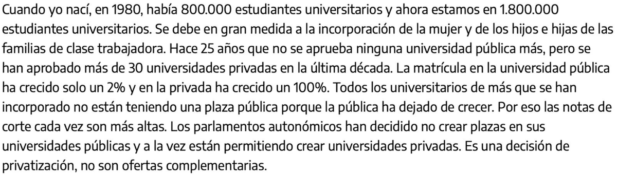 Danisev2001's tweet photo. Esto zanja cualquier debate sobre cuál es el principal factor que determina la inflación de las notas en secundaria. Que nadie piense en los IES como sistemas aislados de la realidad de sus alumnos. https://t.co/gzw8UJl9qF