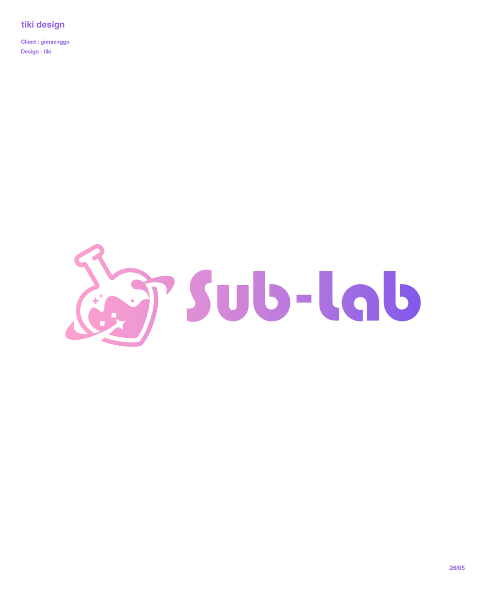 tikidesign's tweet photo. 『Work』

サブカルチャー研究サークル[Sub-Lab]のロゴデザインを担当しました！
CL: #gimaenggo https://t.co/E1Tc1O1y02