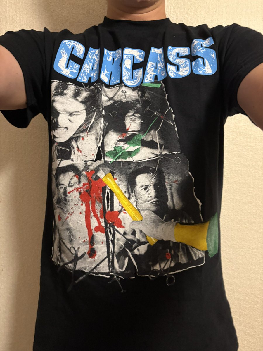 CARCASS⭐️LOUD PARK 2023 GILDAN ⭐️新品未使用 今夜も夜勤。 次回のPOWER ROCK TODAYで番組先行予約のあるCARCASS T