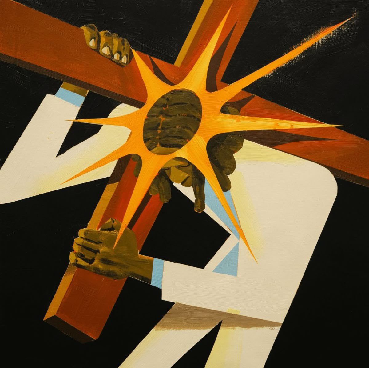pmamtraveller's tweet photo. "Carry Yours" by artist Terence Ntsako Maluleke. https://t.co/0DAl1VUyzf