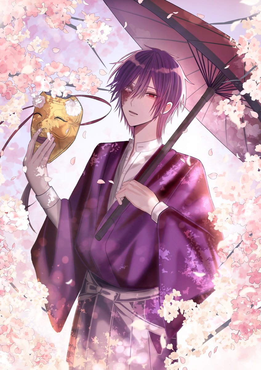 usotsurogetsu's tweet photo. 桜は散れどもまた咲き誇る
#妖はじFA https://t.co/L7KzVdbSVG