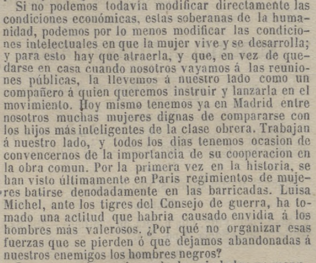 DavidFuenteA's tweet photo. "La Emancipación", 14 de enero de 1872

Según Engels: “quizás el mejor periódico que la Internacional posee actualmente en sitio alguno” y “su actual director, José Mesa, es sin duda el hombre más destacado que tenemos en España [...]  e, indiscutiblemente, [...] en parte alguna" https://t.co/RFKuqo8xb7