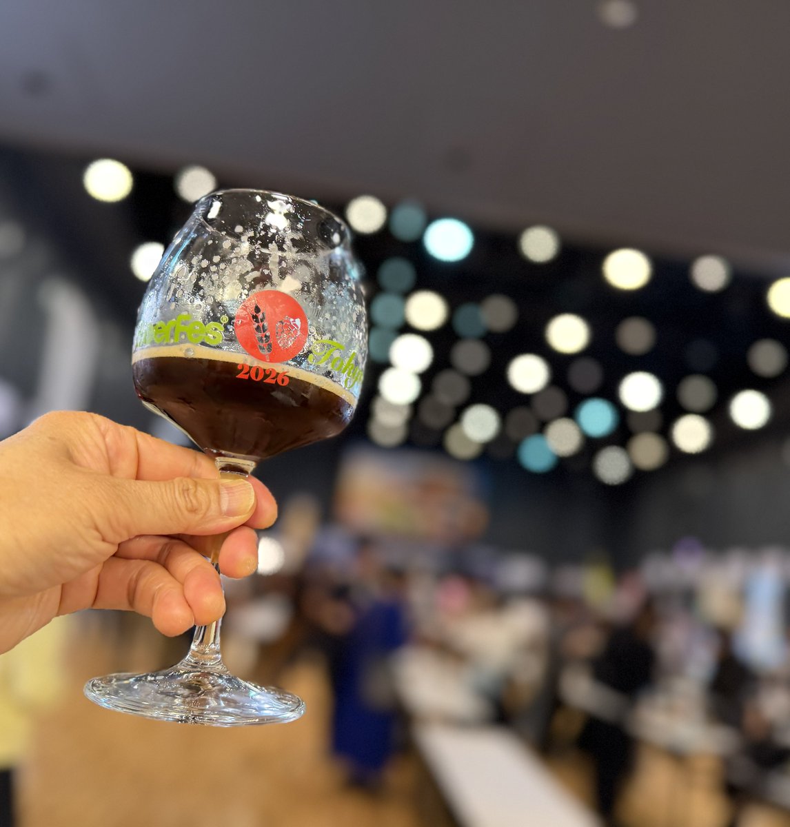 mineban's tweet photo. 今日、恵比寿のビールイベントに行ったら、僕のことをビール会社の人ではなく、ミュージシャンと認識してる人から話しかけられました😁🎶 https://t.co/Gmq48rpciG