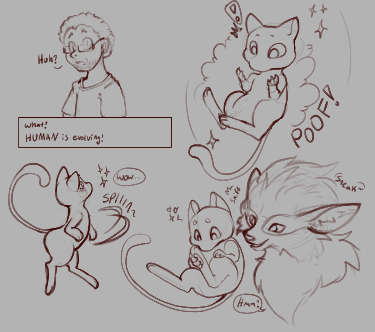 CrunchyKit_Kat's tweet photo. When a human suddenly turns into a mew... a helpful arcanine decides to make their change a little more permanent <3
1/2 https://t.co/k3dwvRAeAA